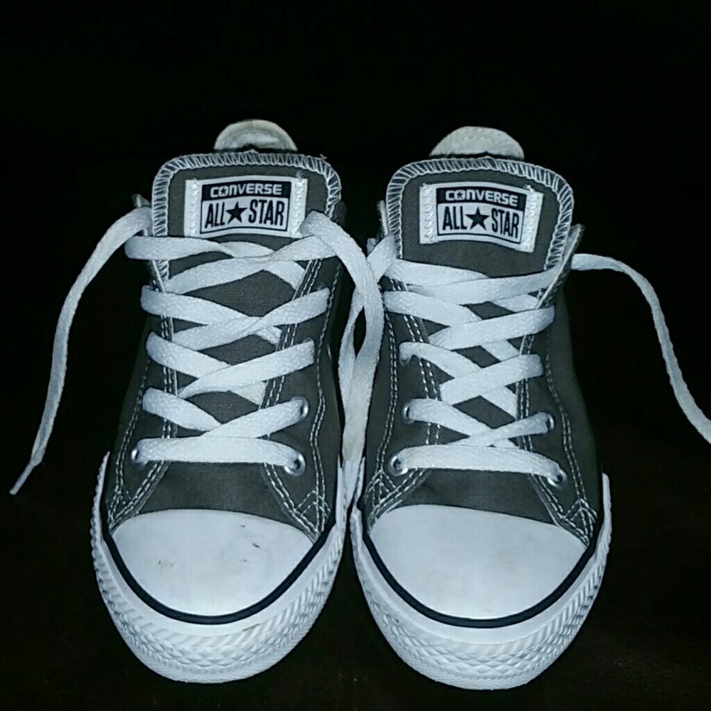 WOMEN'S GRAY CHUCKS ALL☆ STAR CONVERSE SZ.3
